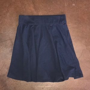 Navy blue skirt